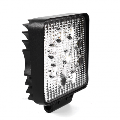 PHARE DE TRAVAIL CARRE 9 LED AVEC INTERRUPTEUR 2160LM LARGE