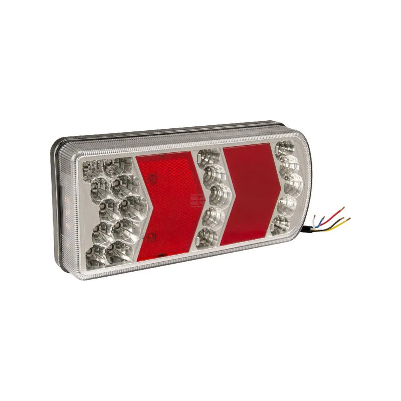 FEU ARRIERE LED RECTANGLE GAUCHE CABLE 8719607133609