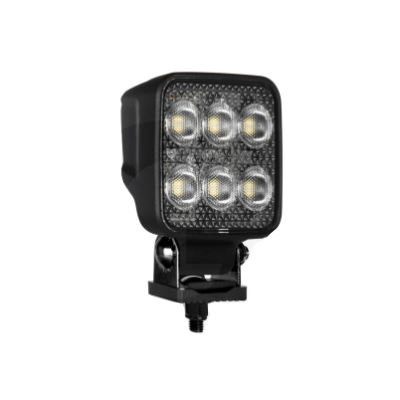 PHARE DE TRAVAIL CARRE 6 LED 5700 LUMENS ECLAIRAGE LARGE