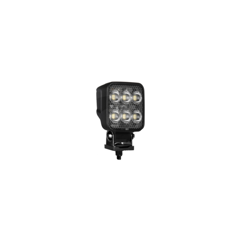 PHARE DE TRAVAIL CARRE 6 LED 5700 LUMENS ECLAIRAGE LARGE