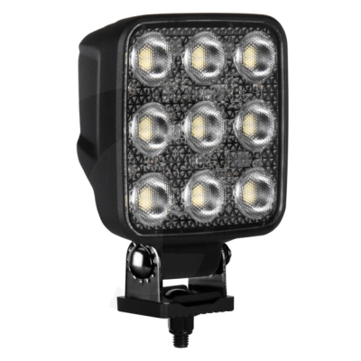 PHARE DE TRAVAIL CARRE 9 LED 6237 LUMENS ECLAIRAGE LARGE