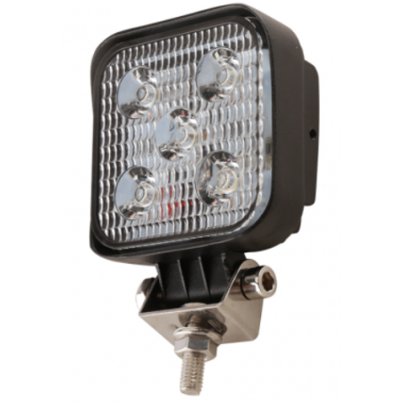 PHARE DE TRAVAIL CARRE 5 LED 1500 LUMENS ECLAIRAGE LARGE