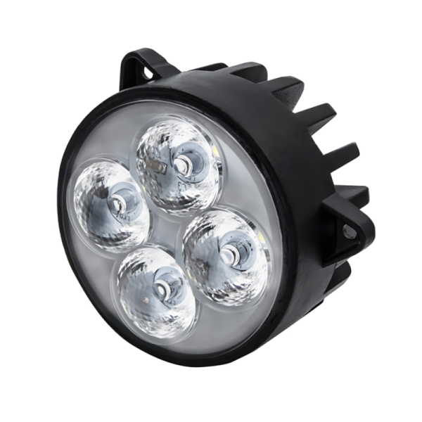 PHARE DE TRAVAIL ROND 4 LED 3600LM LARGE ENCASTRABLE ADAPTABLE FENDT NEW HOLLAND CASE JOHN DEERE MASSEY FERGUSON