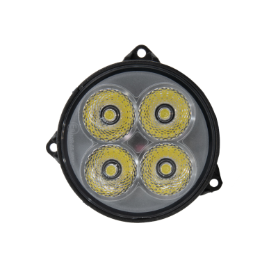 PHARE DE TRAVAIL ROND 4 LED 3600LM LARGE ENCASTRABLE ADAPTABLE FENDT NEW HOLLAND CASE JOHN DEERE MASSEY FERGUSON