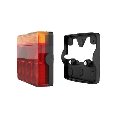 Feu Arrière LED 4 Fonctions 12/24V | Design Extra Fin Slim