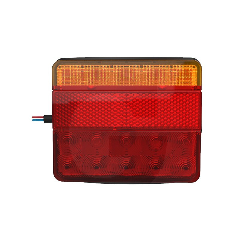 Feu Arrière LED 4 Fonctions 12/24V | Design Extra Fin Slim