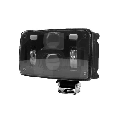 PHARE AVANT RECTANGLE LED MULTIPLE POSITIONS DE MONTAGE