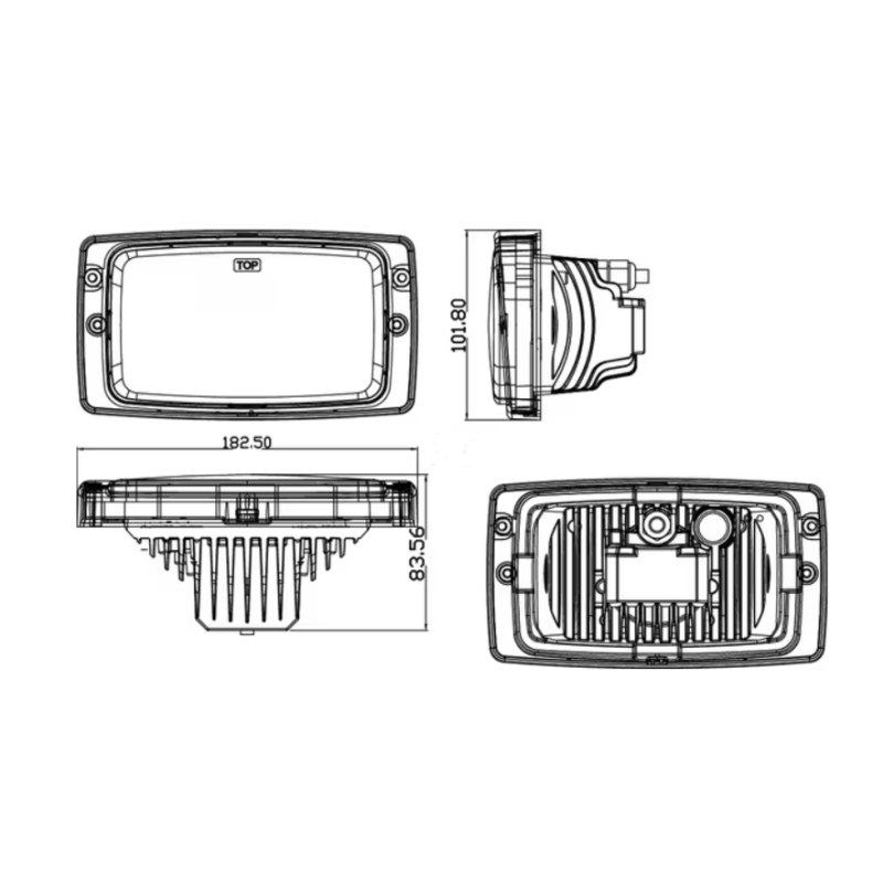 FEU DE ROUTE CROISEMENT GAUCHE DROITE ADAPTABLE DEUTZ JOHN DEERE FENDT MASSEY FERGUSON AZ59789 G260900020070