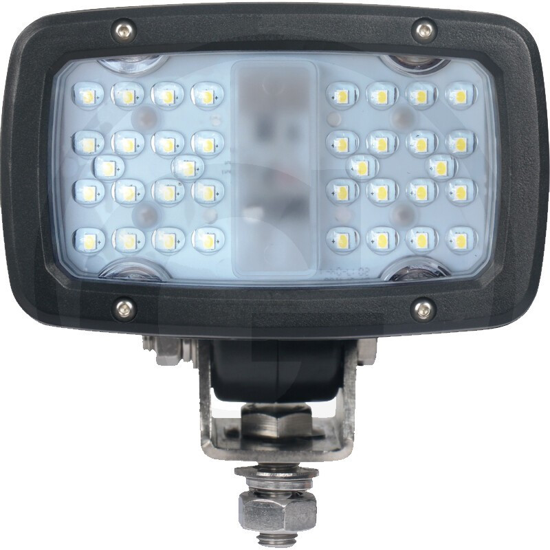 PHARE DE TRAVAIL RECTANGULAIRE 36 LED 6300 LUMENS ADAPTABLE MF FENDT CASE-IH DEUTZ-FAHR SAME LAMBORGHINI HURLIMANN NH