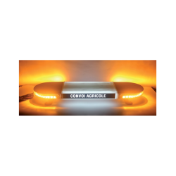 Rampe LED Magnétique Sans Fil R65 - Convoi Agricole & Exceptionnel