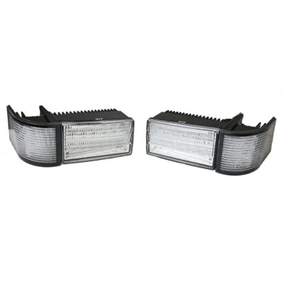 PAIRE D'OPTIQUES PHARES AVANT LED ADAPTABLE CASE IH 178318A1 178317A1 70702009 PAIRE D'OPTIQUES PHARES AVANT LED ADAPTABLE CASE IH 178318A1 178317A1 70702009