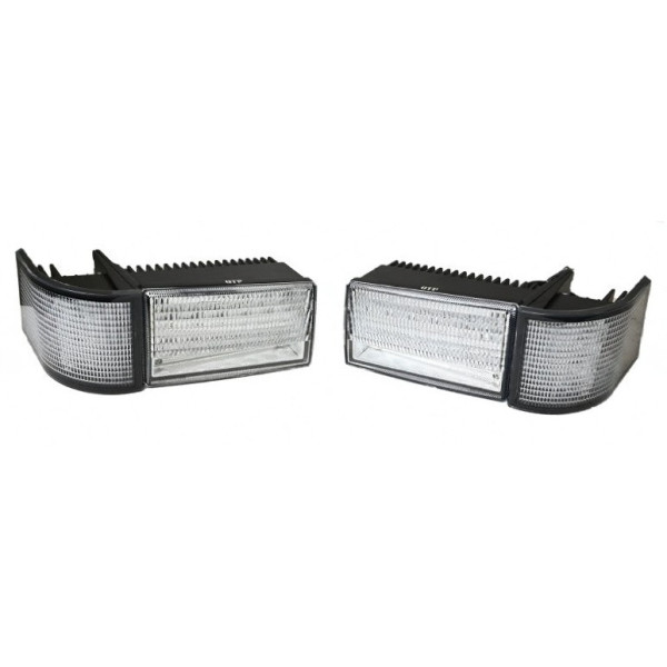 PAIRE D'OPTIQUES PHARES AVANT LED ADAPTABLE CASE IH 178318A1 178317A1 70702009