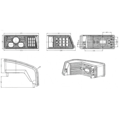 PAIRE D'OPTIQUES PHARES AVANT LED ADAPTABLE CASE IH 232448A2 232449A2 232450A2 365841A1 232449A1 232451A2 365842A1 PAIRE D'OPTIQUES PHARES AVANT LED ADAPTABLE CASE IH 232448A2 232449A2 232450A2 365841A1 232449A1 232451A2 365842A1