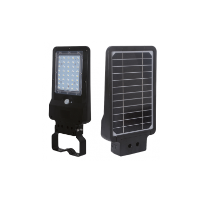 LAMPADAIRE SOLAIRE LED 6000 LUMENS AVEC DETECTEUR