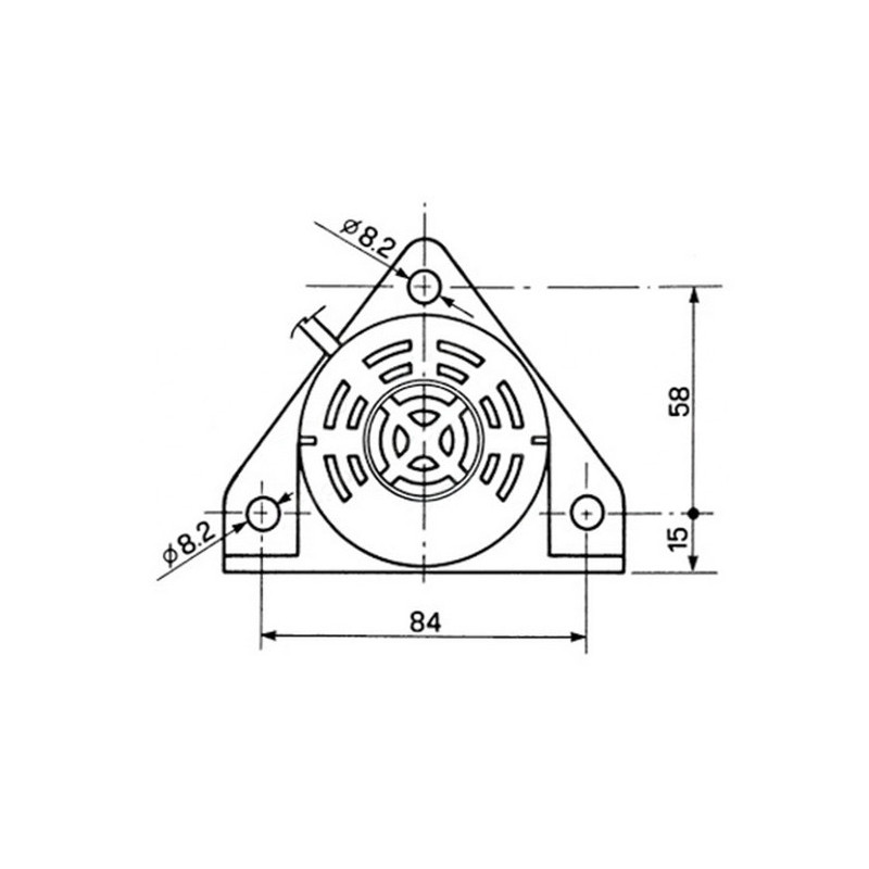 ALARME DE RECUL COBO 31007000 POUR ENGINS MERLO 12V 95DB