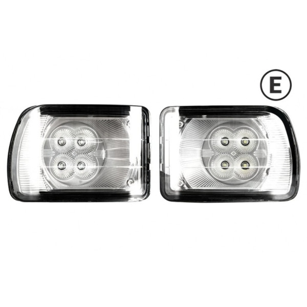 PAIRES DE PHARES DE TRAVAIL LED ADAPTABLE JOHN DEERE AL172568 AL172569