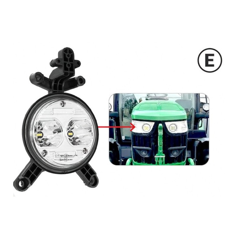 Phare Travail LED John Deere AL209458 AL209454 | Protopled
