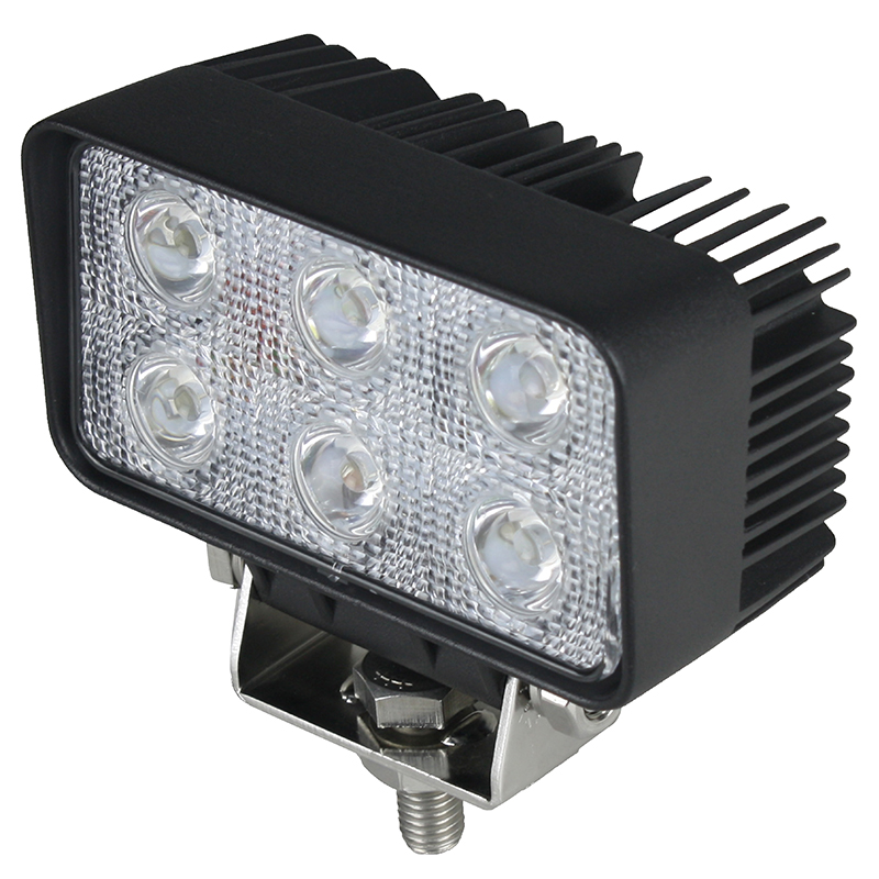 Phare de Travail 6 LED 1800 Lumens | Éclairage Longue Portée