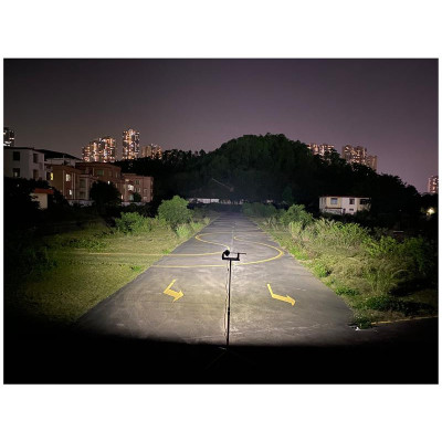 Phare LED Rond 15300 Lumens | Longue Portée Asymétrique 80°