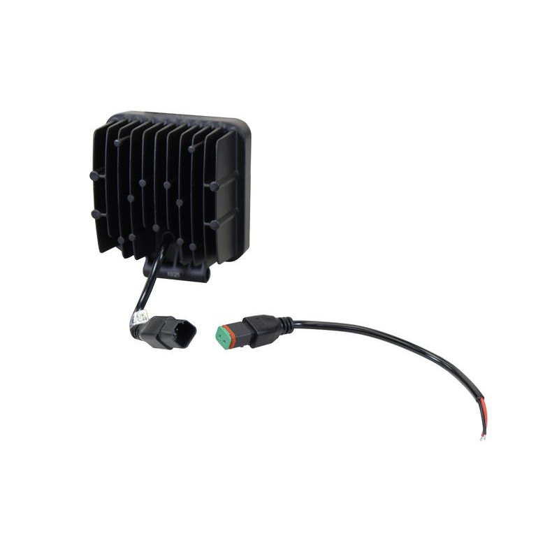 Phare Travail LED Carré 6400 Lm | Éclairage Large 12-40V | Protopled