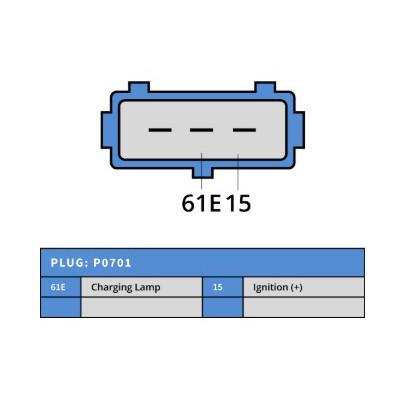 Alternateur 12V 140A | 12311702096  | 12311432832 | Protopled
