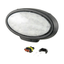 PHARE DE TRAVAIL OVALE A LED ENCASTRABLE 4100 LUMENS ADAPTABLE JOHN DEERE RE269637