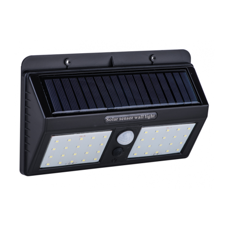 APPLIQUE SOLAIRE 40 LED 360 LUMENS - 30W