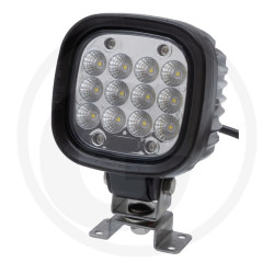 PHARE DE TRAVAIL CARRE 12 LED 4650 LUMENS ADAPTABLE JOHN-DEERE RE259653 FENDT G737900110030