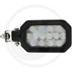 PHARE DE TRAVAIL RECTANGULAIRE 14 LED 3600 LUMENS ADAPTABLE CASE-IH VALTRA NEW-HOLLAND FENDT FIAT