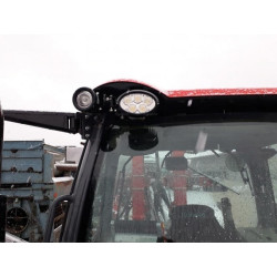 PHARE DE TRAVAIL ROND 2800 LUMENS ECLAIRAGE LONGUE PORTEE ADAPTABLE CASE IH JOHN DEERE