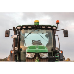 PHARE DE TRAVAIL OVALE LED 7000 LUMENS ECLAIRAGE LARGE ADAPTABLE CASE IH NEW HOLLAND JOHN DEERE 84273384 RE331643 HP4OVAL