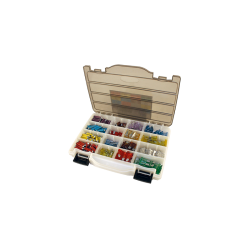 COFFRET ASSORTIMENT DE 220 FUSIBLES STEATITES ET ENFICHABLES MINI ET STANDARD