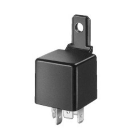 RELAIS 5 BROCHES 12V 40A PROTECTION PAR DIODE